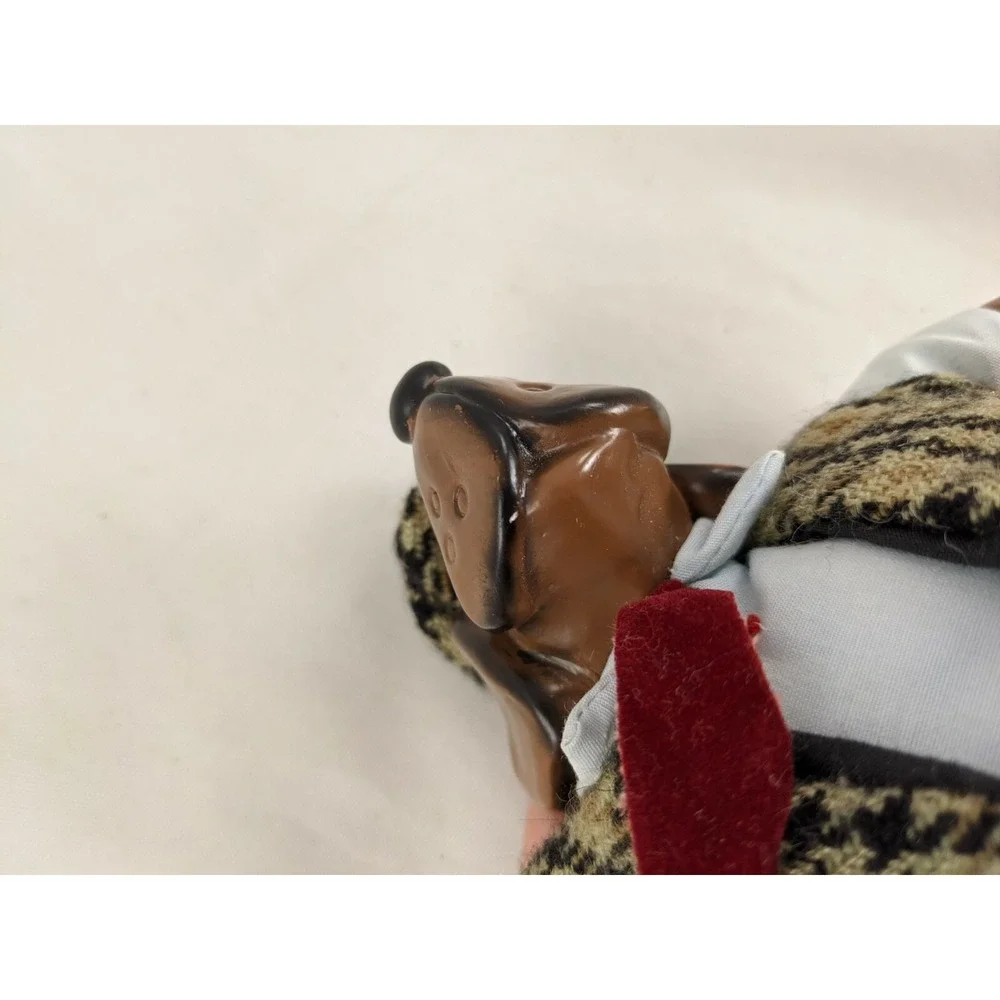 Russ Top Dawg and Mogul Skier Country Folks Figure Plush 7 Inch Lot of 2 Stuffed